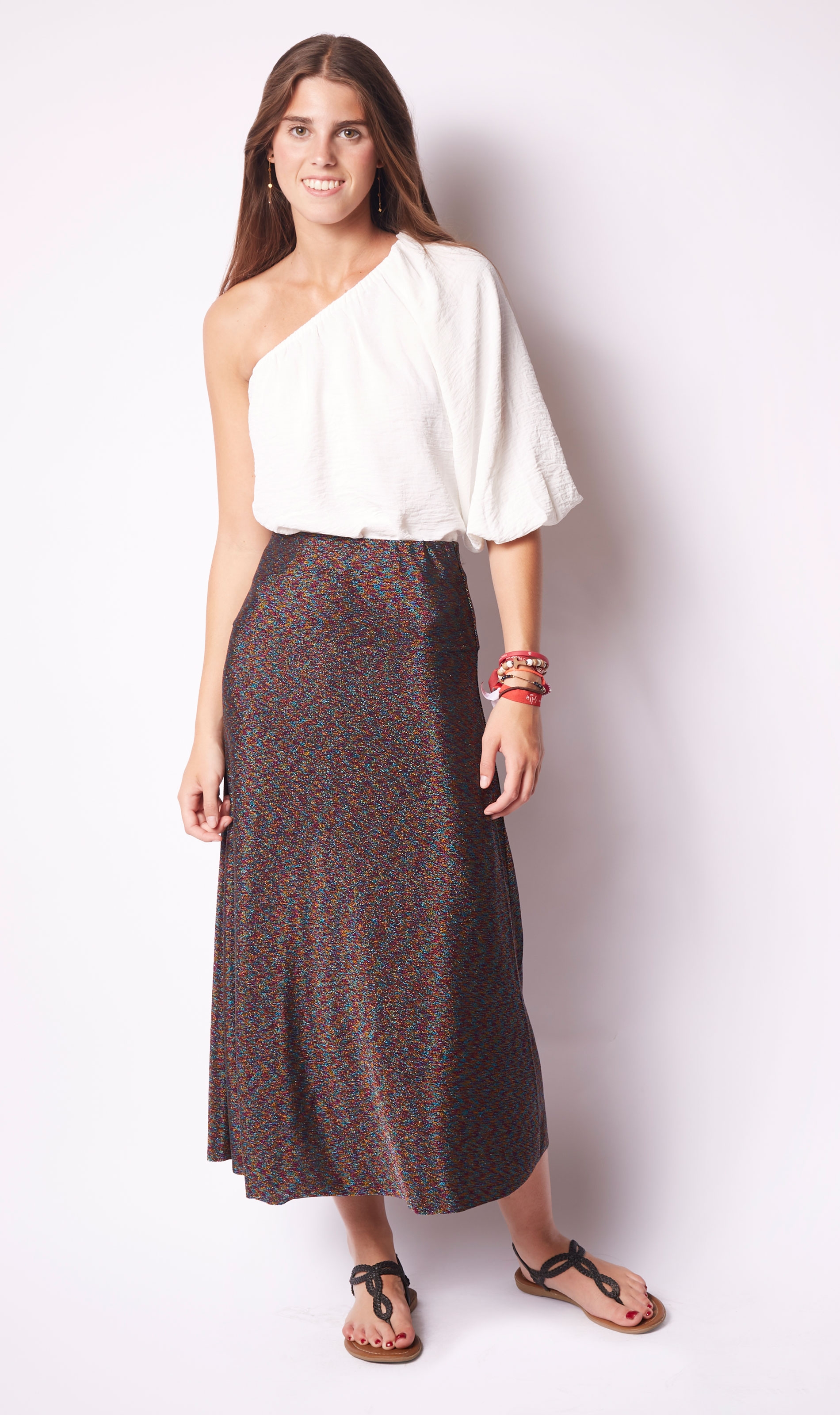 FALDA LUREX MULTI